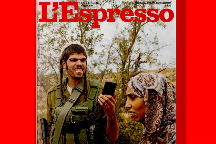 Magazine Cover Showing Settler Sparks “Anti-Semitism” Claim