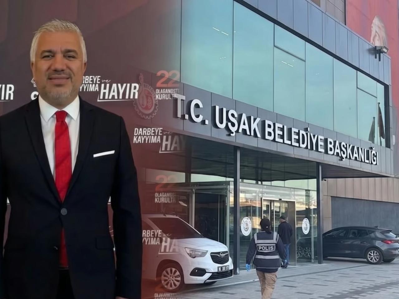 CHP Uşak İl Başkanı gözaltına alındı