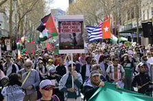 Avustralyalılar 100 hafta boyunca İsrail'i protesto etti