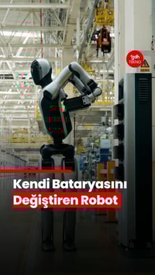Airbus uçak üretiminde 24 saat durmadan çalışan ve kendi pilini değiştiren insansı robotları test etmeye başladı. 