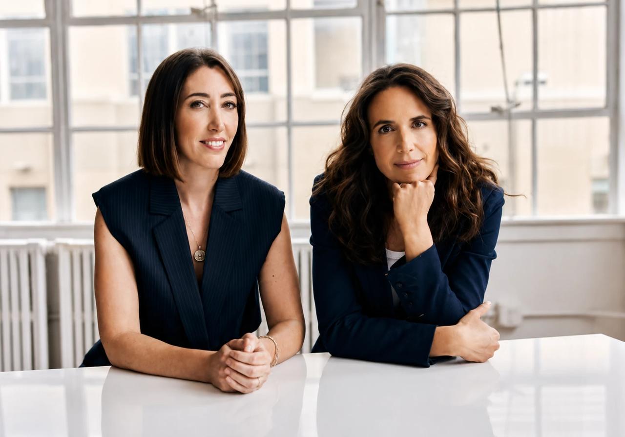 Rebecca Angelo ve Lauren Schuker Blum.