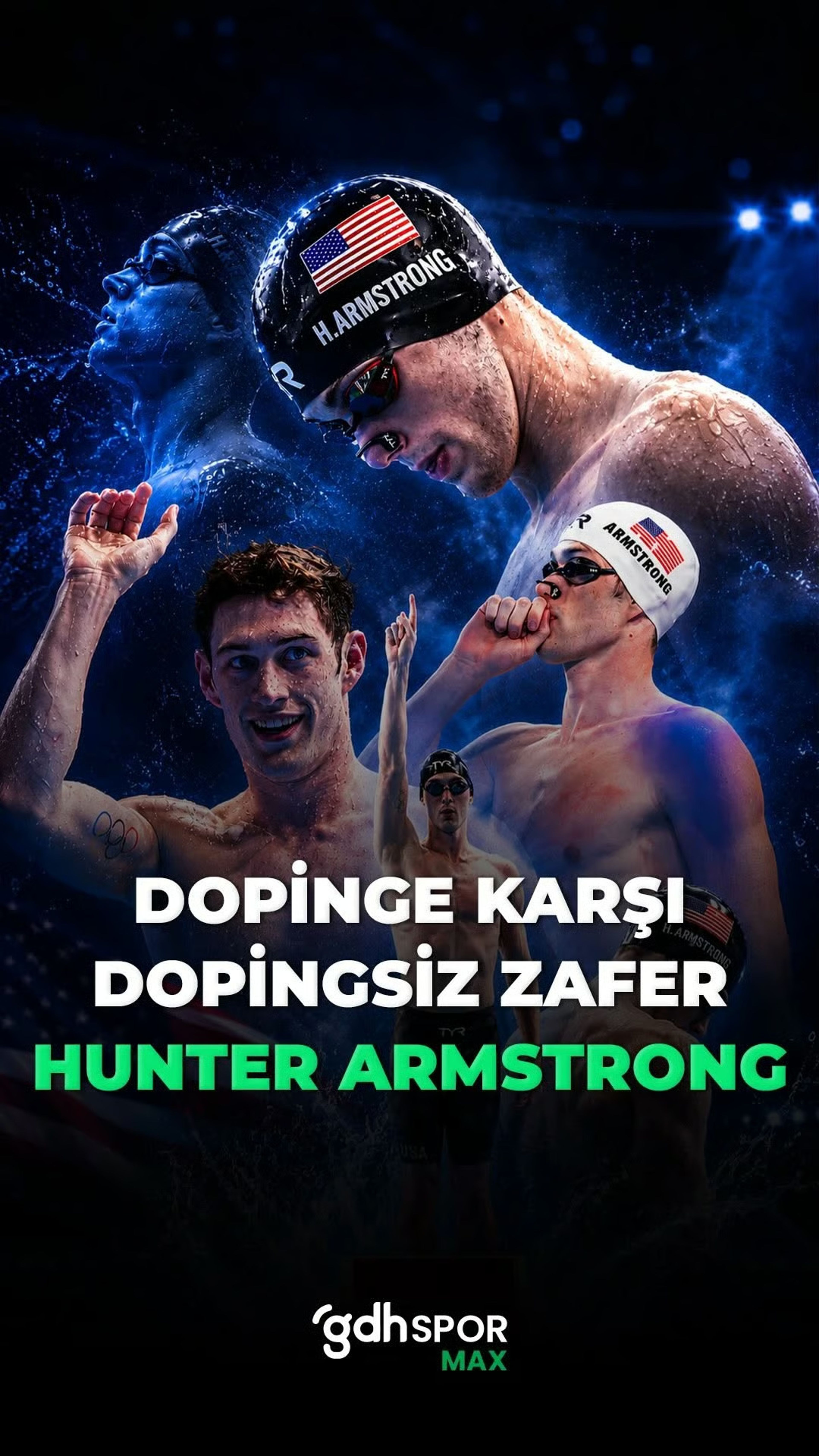 Dopingli rakiplerini ilaçsız geride bıraktı: Hunter Armstrong