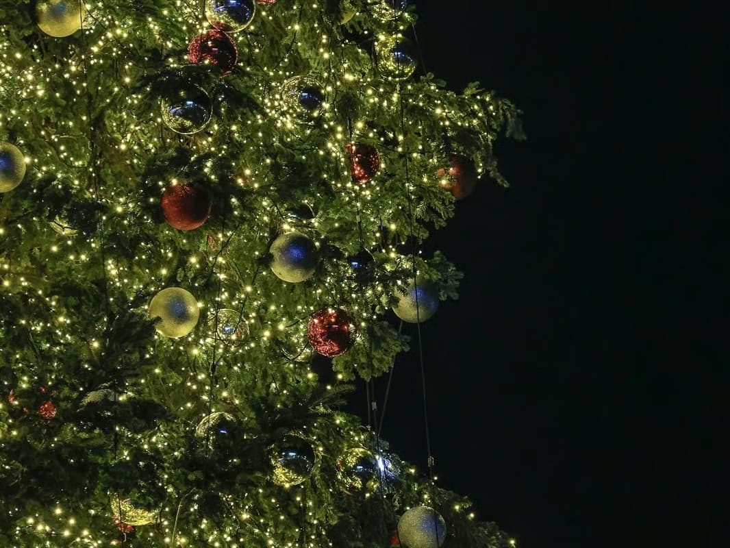 Roma'da Noel ışık şöleni