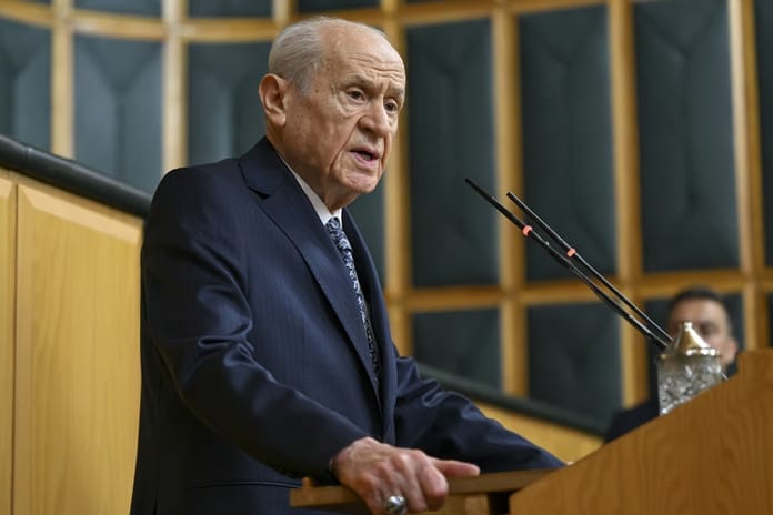 Devlet Bahçeli grup toplantısında konuştu: Orman yangınlarına karşı hukuki eylem