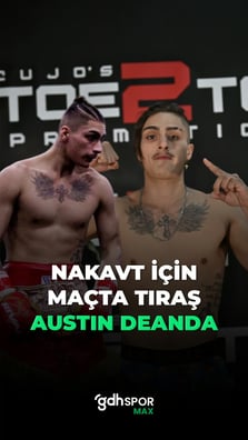 Nakavt için ringde tıraş: Austin DeAnda