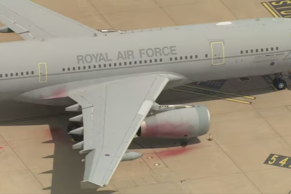 Four Arrested After RAF Break-In by Palestine Action