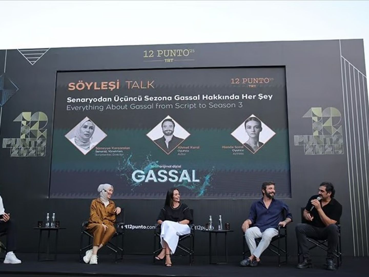 "Gassal" ekibi, TRT 12 Punto'ya konuk oldu
