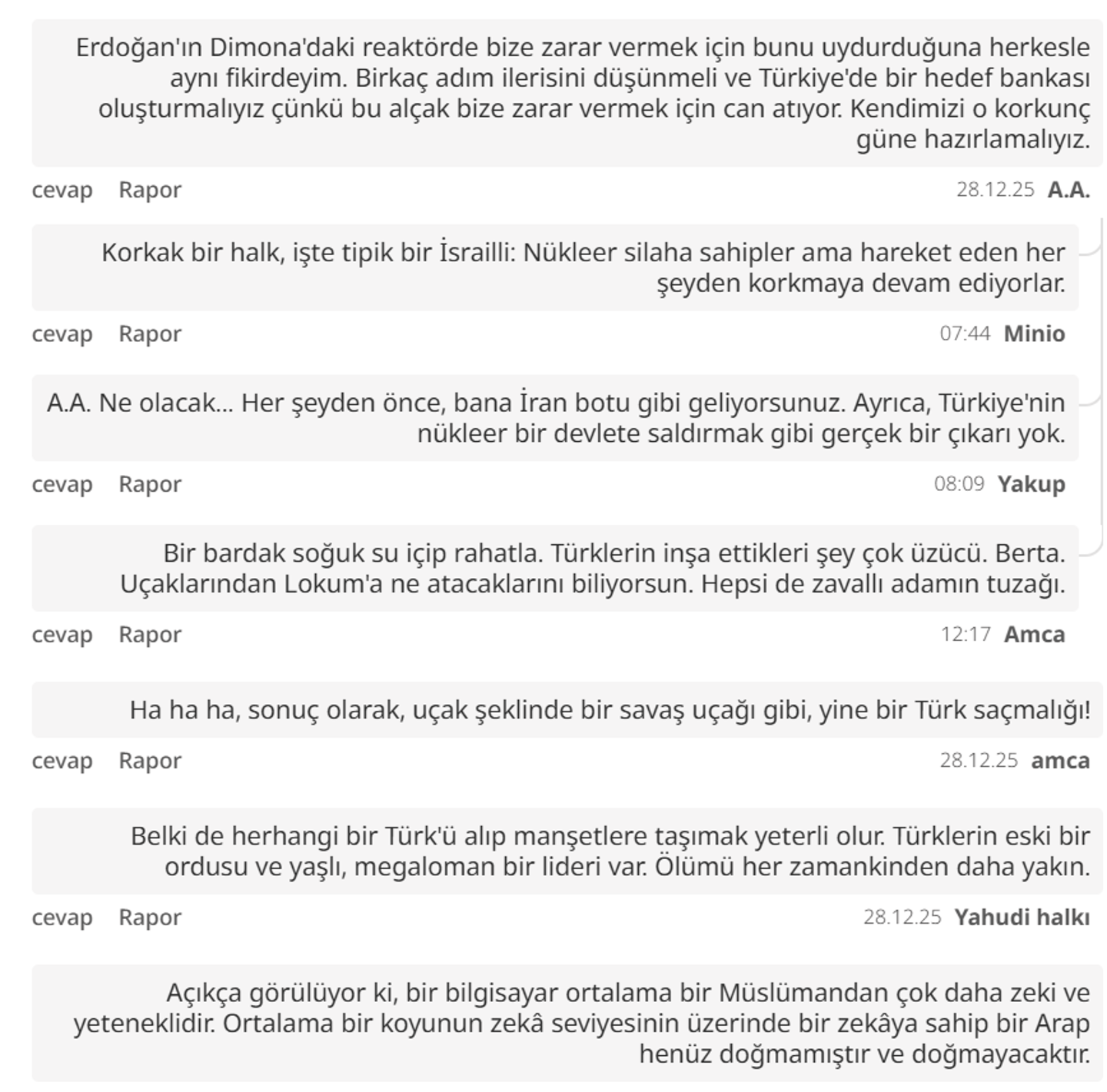 Kikar HaShabbat yorumları