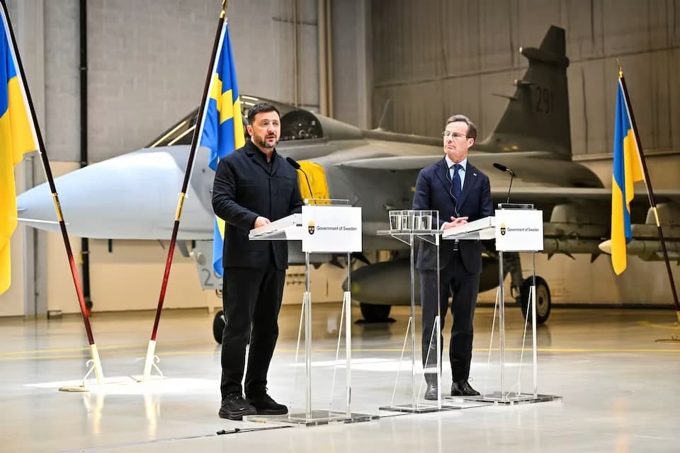 İsveç’ten Ukrayna’ya Gripen kararı