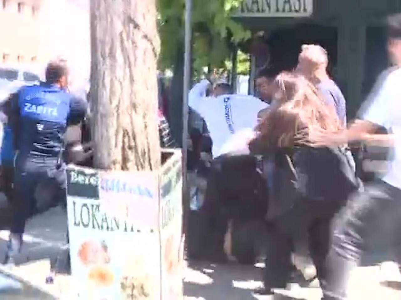 Kameraman ve muhabir darp edildi