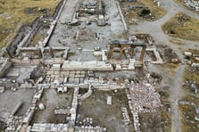 Uşak'taki Blaundos Antik Kenti'nde Bizans dönemine ait işlikler bulundu