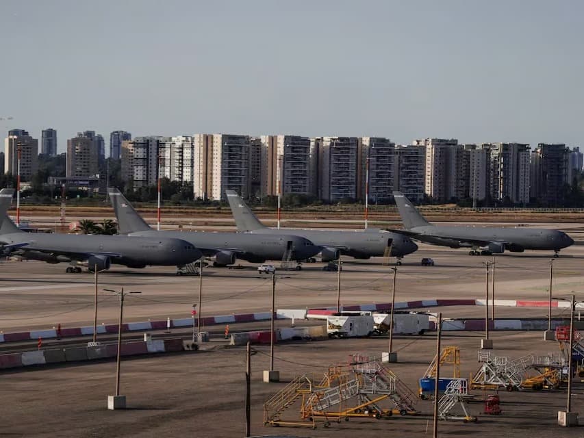 ABD, İsrail'e ilave yakıt ikmal uçakları konuşlandıracak