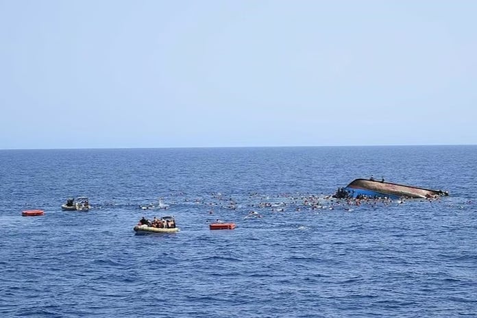 Yemen açıklarında göçmen teknesi alabora oldu: 55 ölü