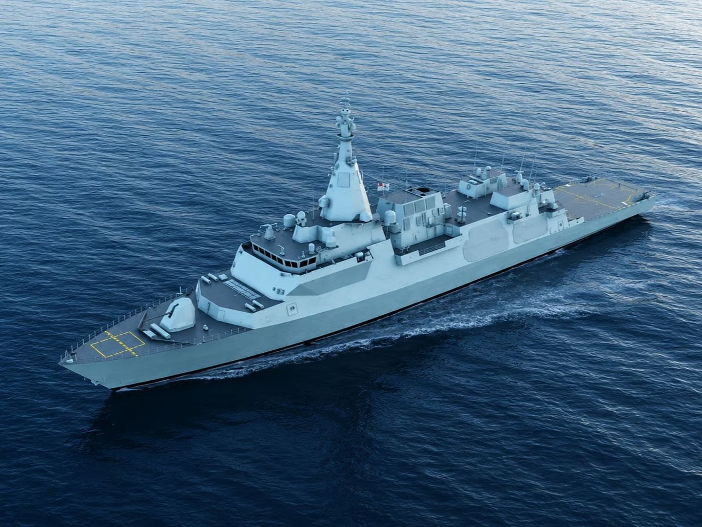 Kanada’nın yeni River sınıfı destroyerlerine S2087 sonar sistemi entegre edilecek