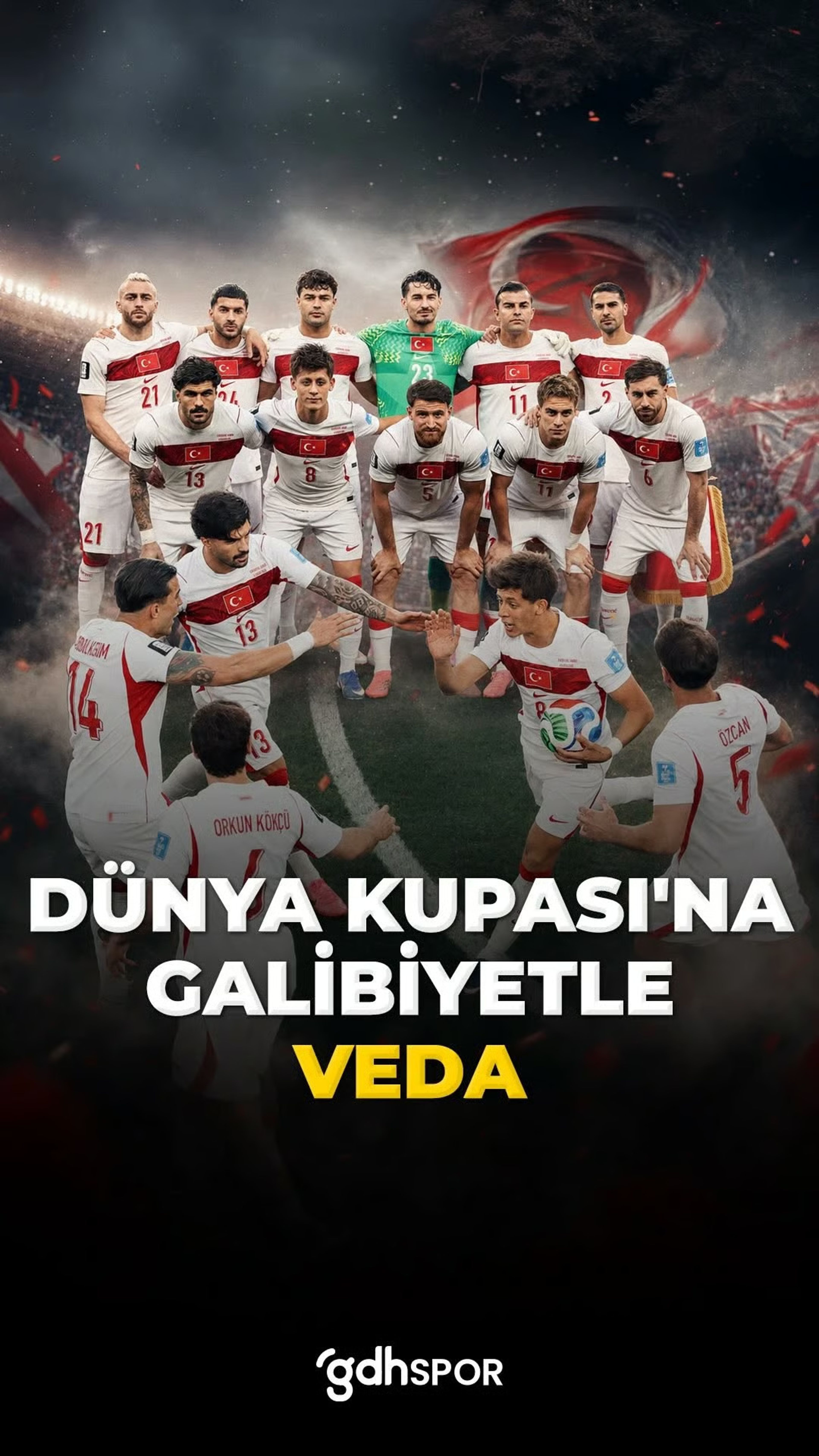 Dünya Kupası’na veda busesi...