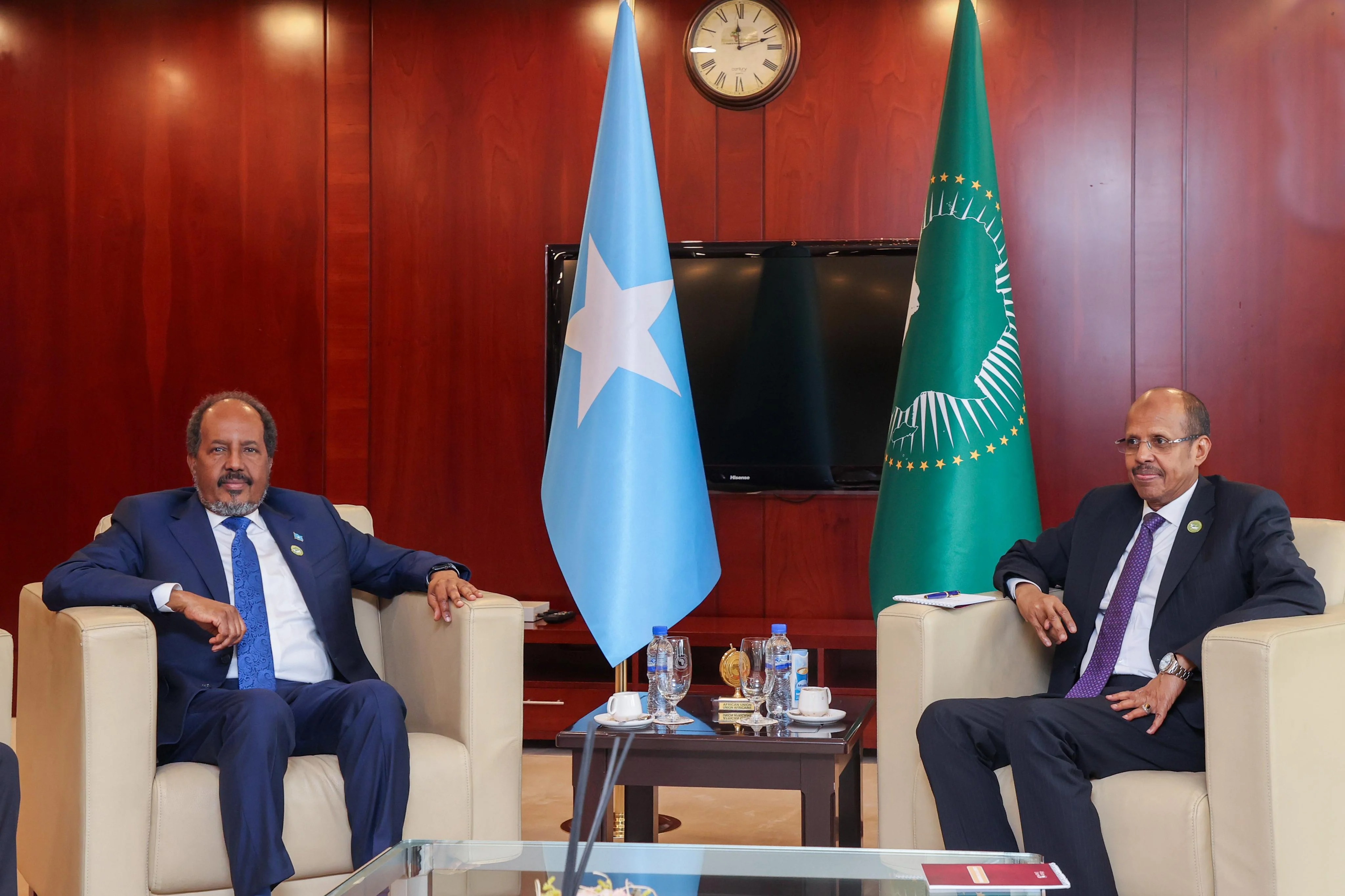 Somali President Meets AU Commission Chair On Security