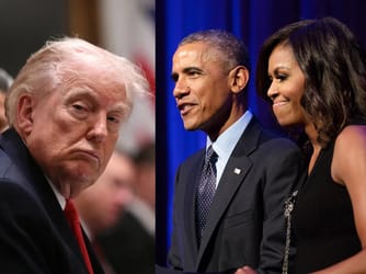 Trump Meme of Obama Couple Triggers Bipartisan Condemnation
