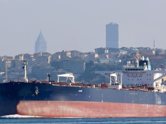 Explosion on Turkish Oil Tanker in the Black Sea