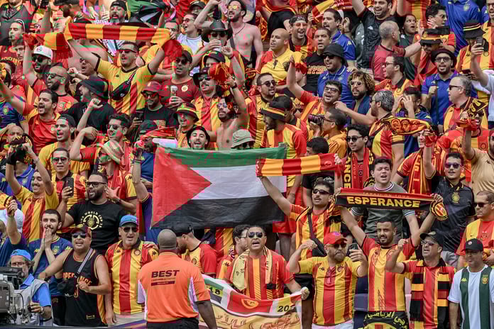 Filistin mesajı ABD sahalarında: Esperance, Los Angeles'ı mağlup ederken Bayern Münih de Boca Juniors'ı geçti