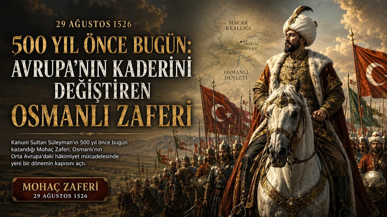 500 yıl önce bugün: Avrupa'nın kaderini değiştiren Mohaç Zaferi