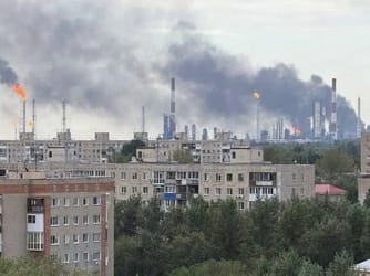 Ukraine Hits Russia's Largest Oil Refinery in 2,700km Strike