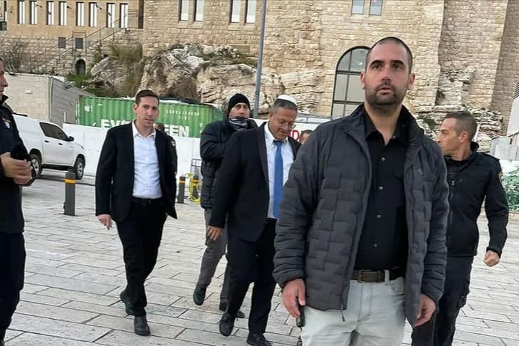 Ben-Gvir Mescid-i Aksa'ya baskın düzenledi