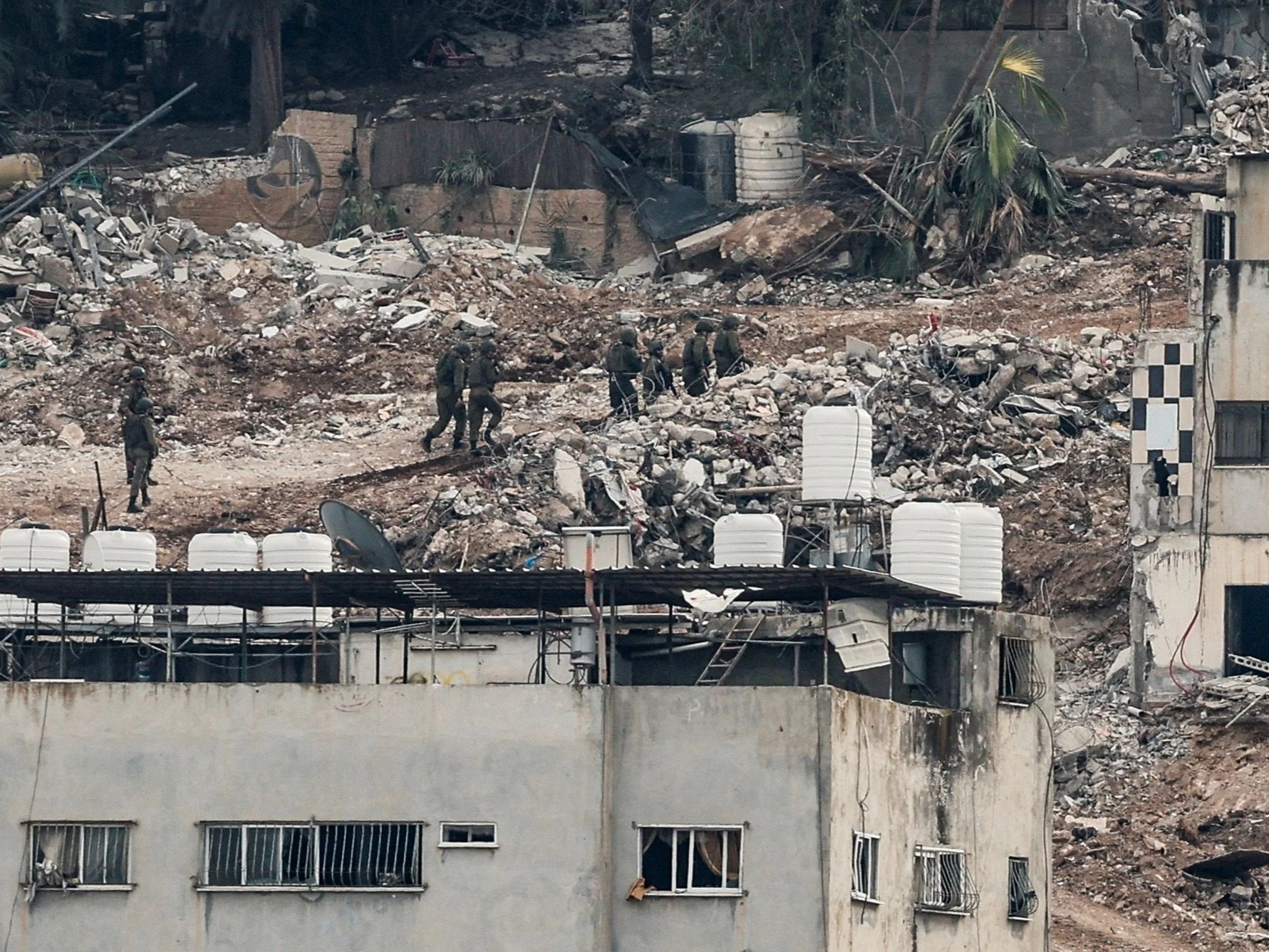 Israel Demolishes Dozens of Buildings in Jenin Refugee Camp