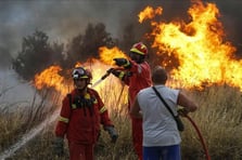 Yunanistan’da orman yangınları geniş alana yayıldı