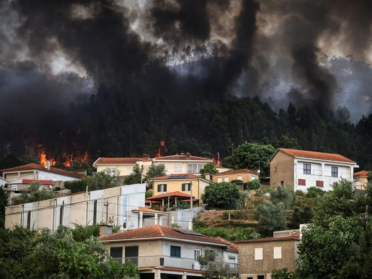 Ülkenin kuzeyindeki yangınlar yerleşim yerlerini tehdit ediyor - AFP