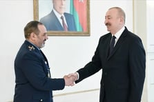 Azerbaycan Cumhurbaşkanı İlham Aliyev İran Savunma Bakanı Aziz Nasırzade’yi kabul etti