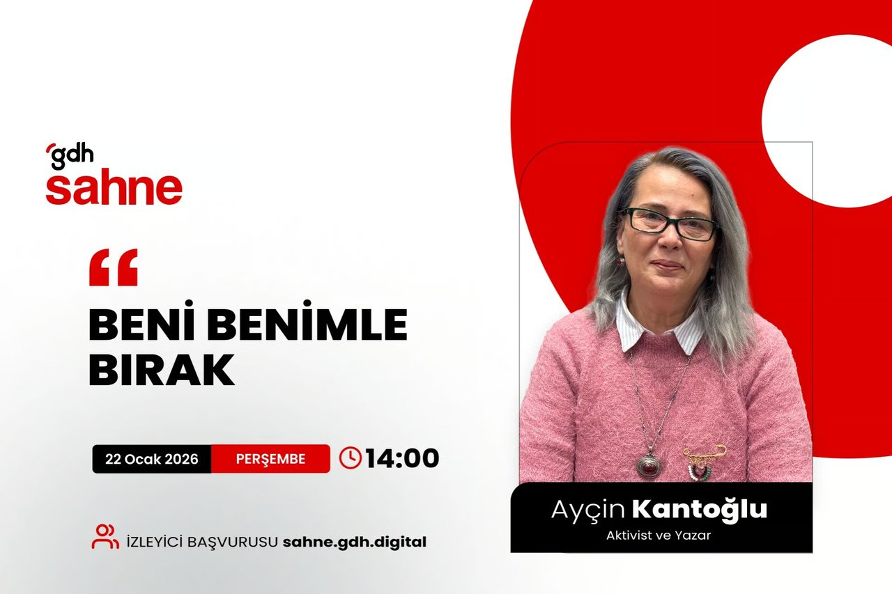 Aktivist-yazar Ayçin Kantoğlu gdh Sahne’de