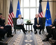 ABD Başkanı Donald Trump'ın AB'ye uyguladığı ek gümrük vergileri 2025'in ana gündemiydi