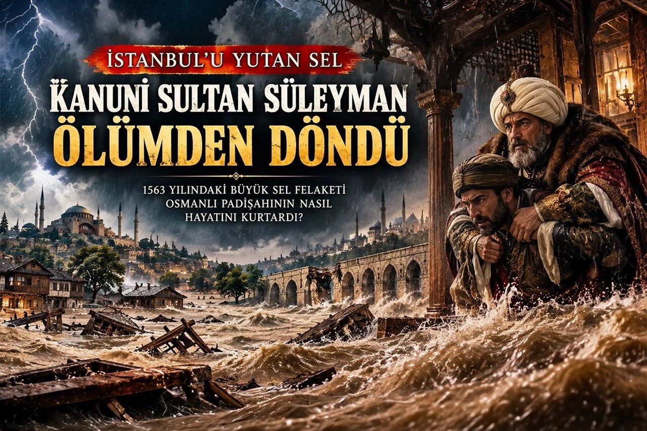 İstanbul'u yutan sel: Kanuni boğulmaktan son anda kurtuldu
