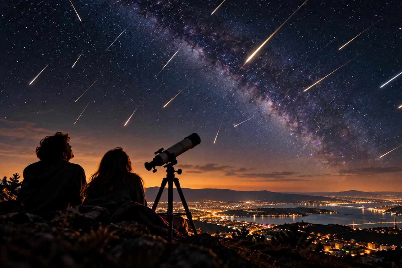 Draconid meteor yağmuru için beklenen gece geldi! Tarih ve saat belli oldu: Ejderha takımyıldızından süzülecekler