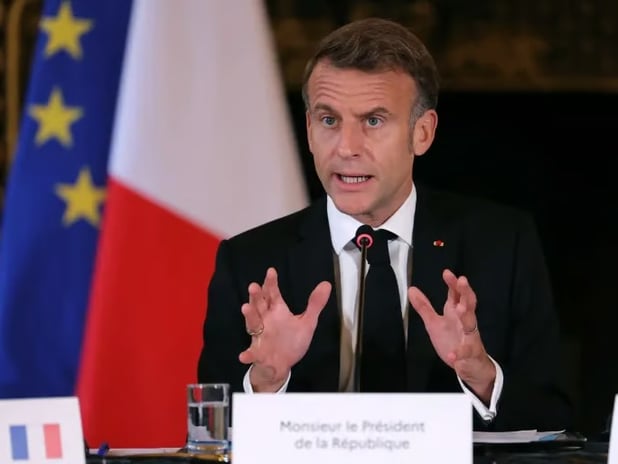 Macron: Gazze yönetimi için BM güvenlik konseyi kararı çıkarmaya çalışıyoruz