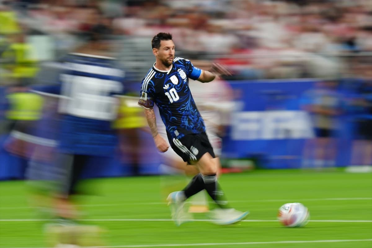 Messi Dünya Kupası tarihine geçti