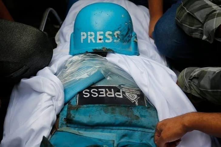Gazze'de tarihin en büyük gazeteci katliamı yaşanıyor