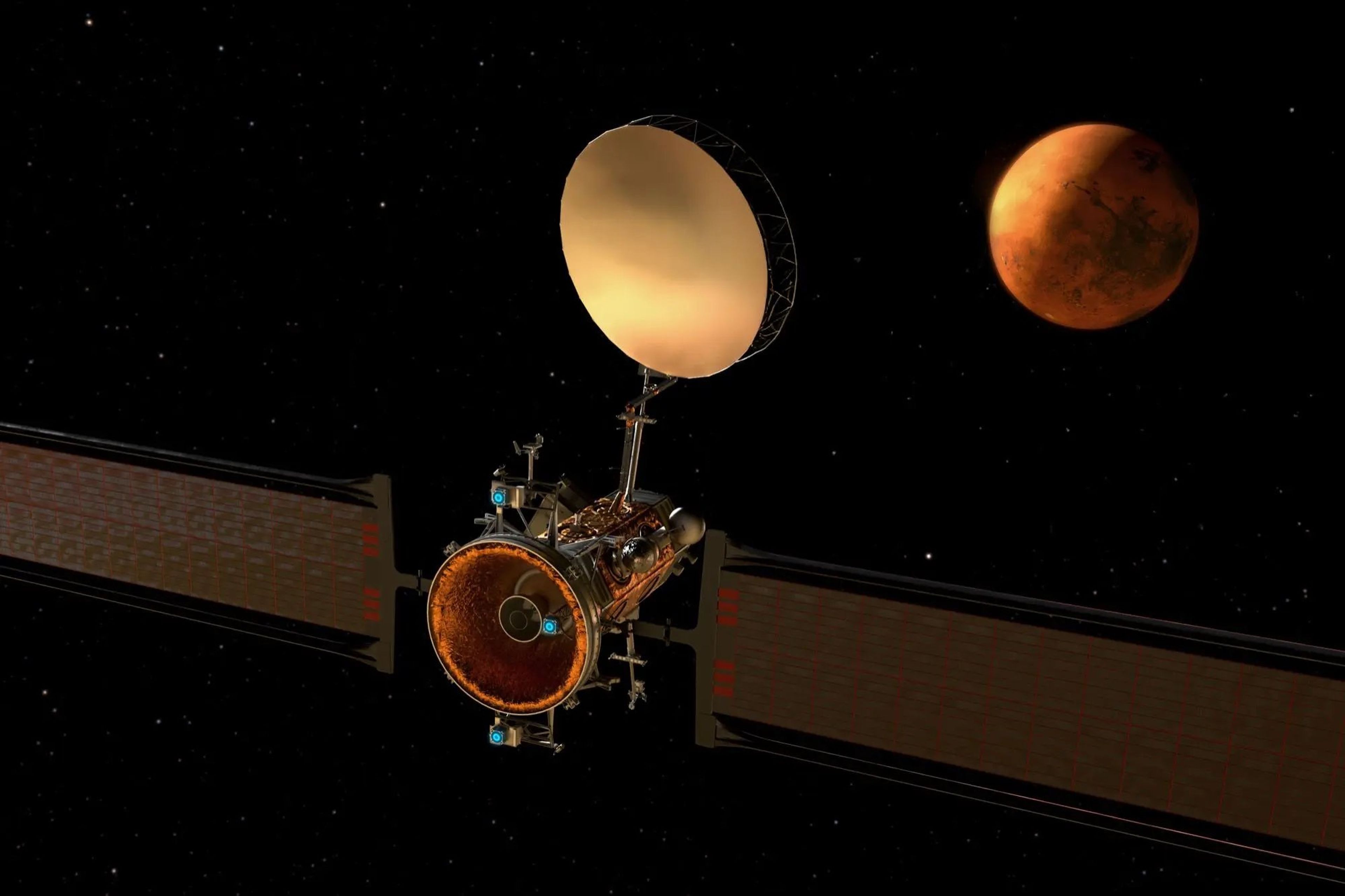 Blue Origin'den Mars iletişimi için yeni adım