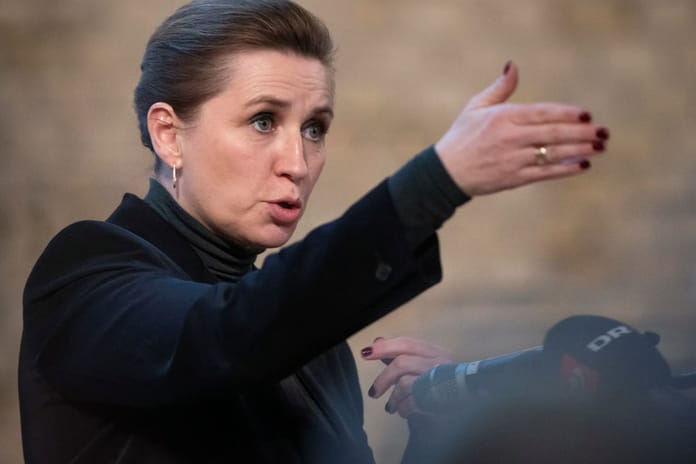 Danimarka Başbakanı Frederiksen'den savaş açıklaması