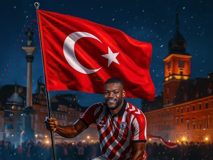 Samsunspor'dan Polonya çıkarması: Zorlu Varşova deplasmanında galibiyet erken golle geldi