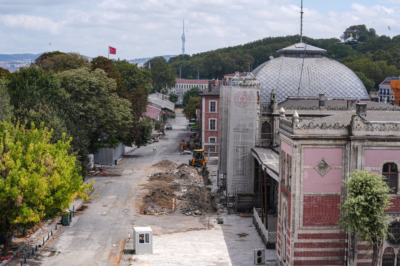 Sirkeci Garı'nda restorasyon çalışmaları başladı