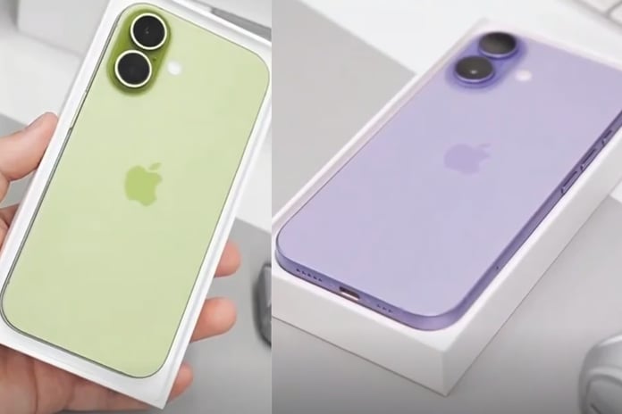 iPhone 17 yeşil ve mor renkleriyle geliyor