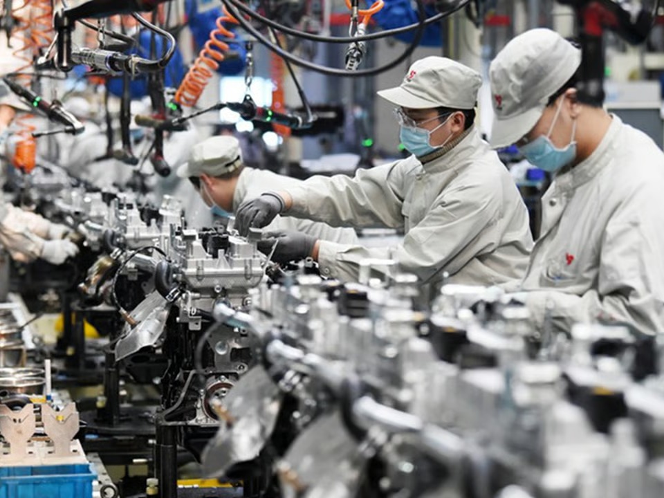 China’s Industrial Output Rises 6.8% In June, Led By Tech