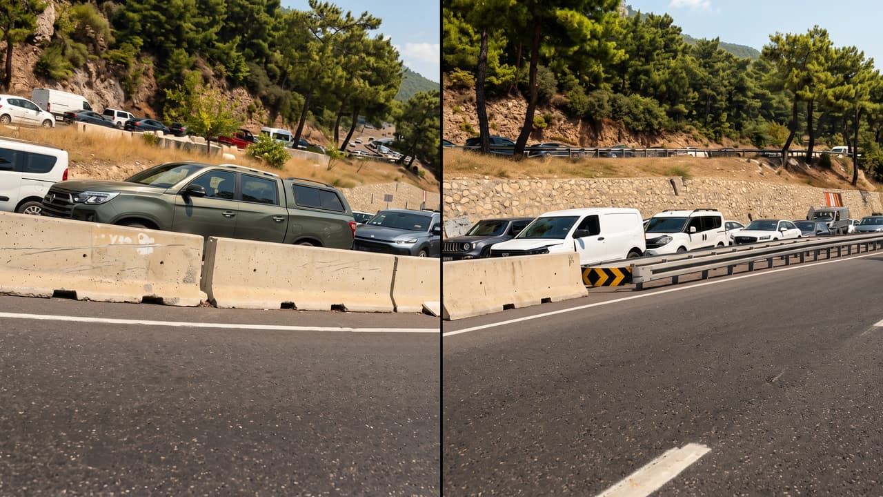 Yaz tatiline veda, yazlıkçılar dönüyor! Trafik durma noktasında 