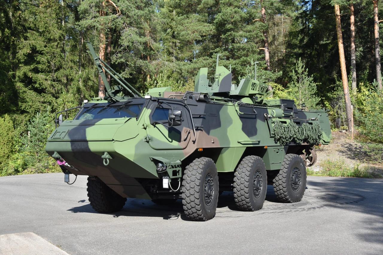 Norveç, 20 Patria 6x6 sipariş etti
