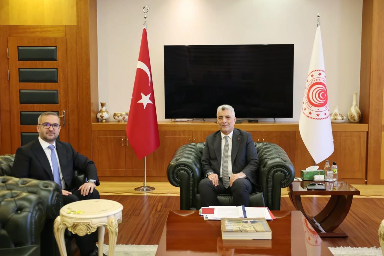 Bakan Bolat, TCMB Başkanı Karahan ile bir araya geldi