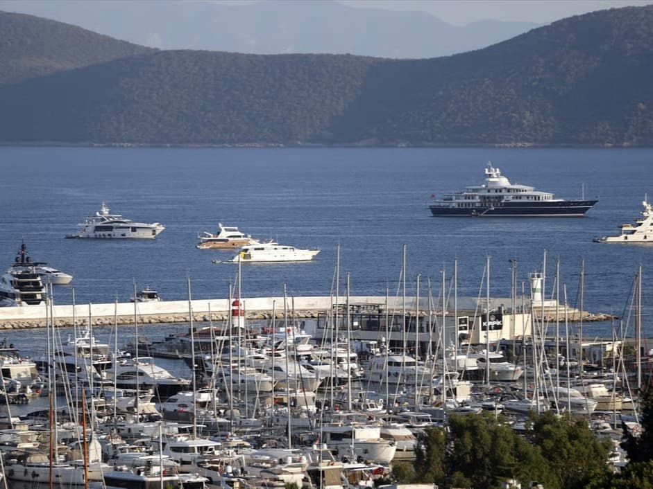 Bodrum'un büyük sorunu yat yoğunluğu