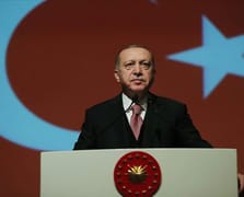 Cumhurbaşkanı Erdoğan'dan 29 Ekim mesajı: "Türkiye Yüzyılı hedefleri için var gücümüzle çalışıyoruz"