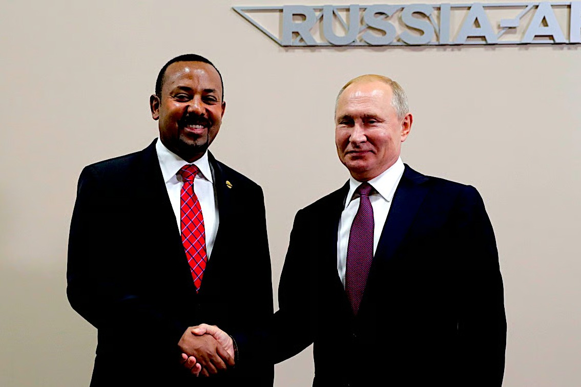 Putin, Abiy Discuss Cooperation After Ethiopia Disaster