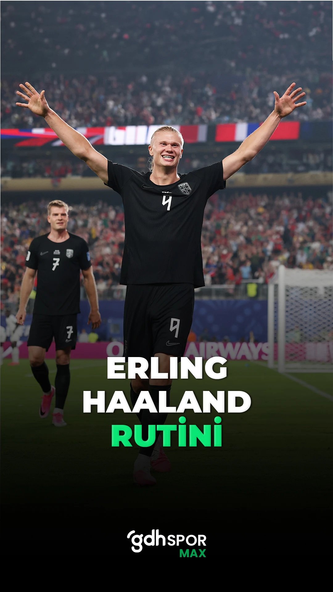 1.95’lik golcünün rutini: Erling Haaland